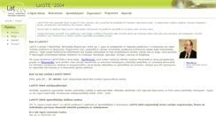 Desktop Screenshot of latste2004.ogre.lv