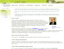 Tablet Screenshot of latste2004.ogre.lv